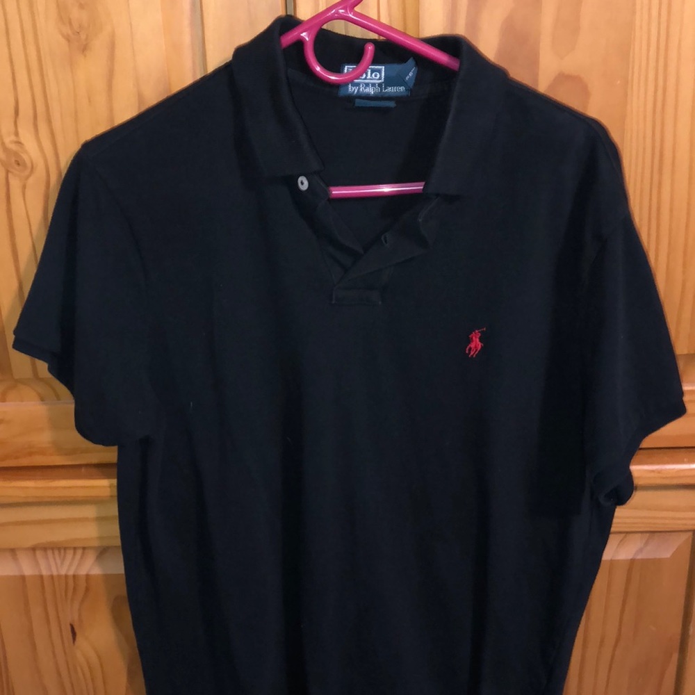 Men’s Black Polo